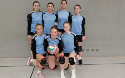 WK II Mädchen sind Kreismeister im Volleyball
