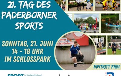 Tag des Paderborner Sports  – wir sind dabei!