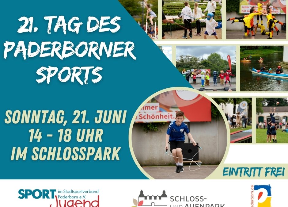 Tag des Paderborner Sports  – wir sind dabei!