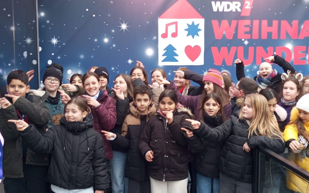 Spendenübergabe an das WDR 2 Weihnachtswunder