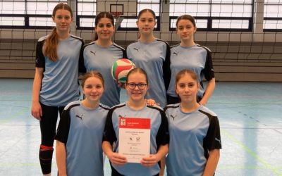 U18-Damen des Reismann-Gymnasiums auch auf Bezirksebene erfolgreich