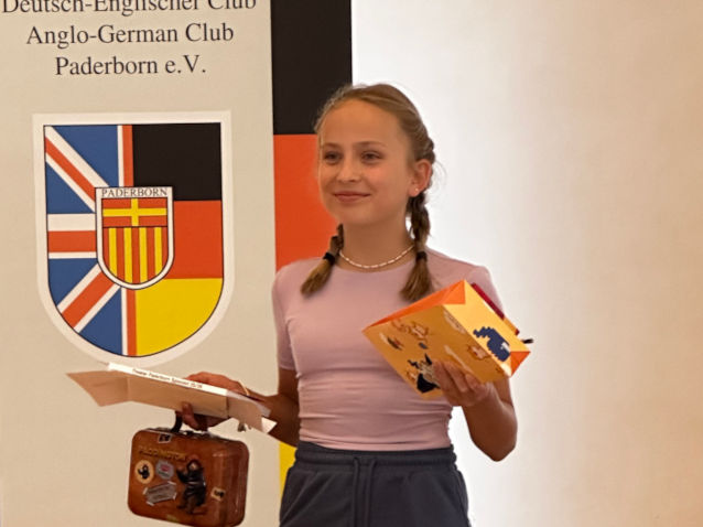 Starker Auftritt beim Vorlese-Wettbewerb: Luisa Lanze belegt Platz 3!