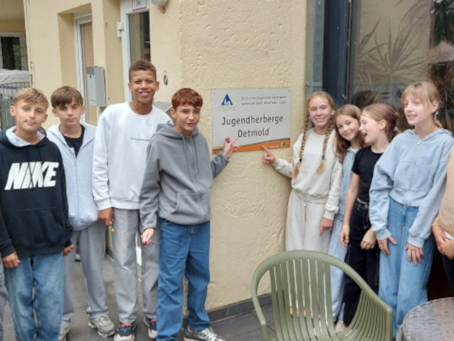 Wir sind gut in Detmold angekommen!
