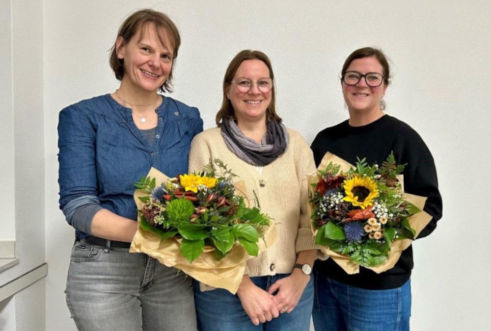 Zwei gehen, eine bleibt – verdiente Mitglieder des Förderverein-Vorstandes unserer Schule nehmen Abschied