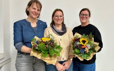 Zwei gehen, eine bleibt – verdiente Mitglieder des Förderverein-Vorstandes unserer Schule nehmen Abschied 