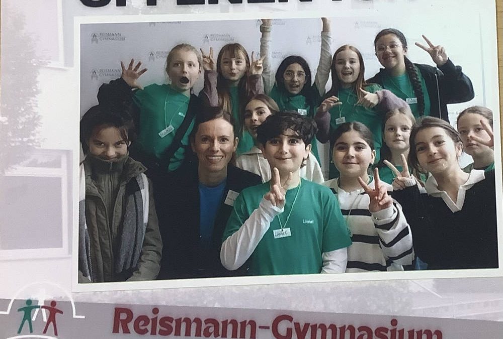 Unser erstes Mal als Reismannschüler/innen beim Tag der offenen Tür