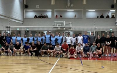 Premiere des Winter-Volleyballturniers