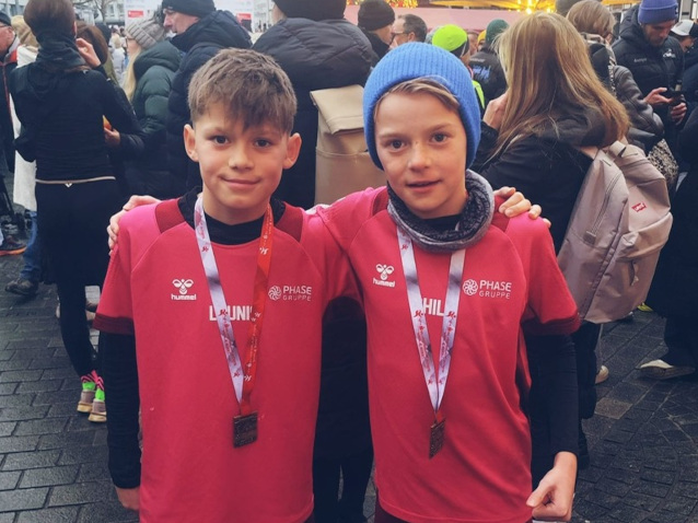 Schüler beim Silvesterlauf erfolgreich