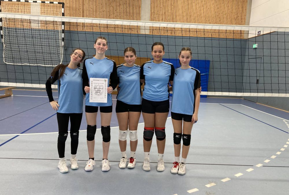 Auf dem Podium bei den BM Volleyball