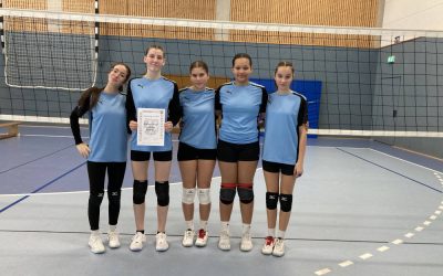 Auf dem Podium bei den BM Volleyball