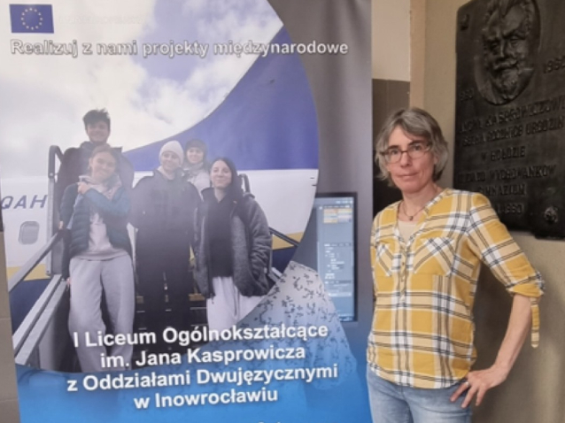 Job Shadowing: Frau Kienz erkundet mit Erasmus plus eine polnische Schule