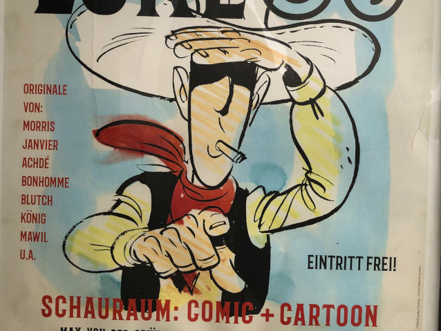 Besuch der Lucky Luke-Ausstellung in Dortmund