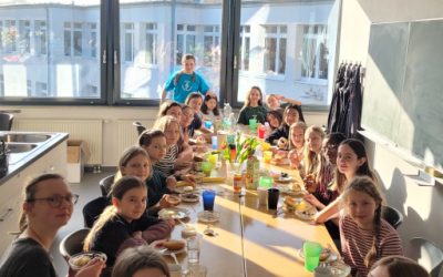 Die Chor AG alleine zu Haus…