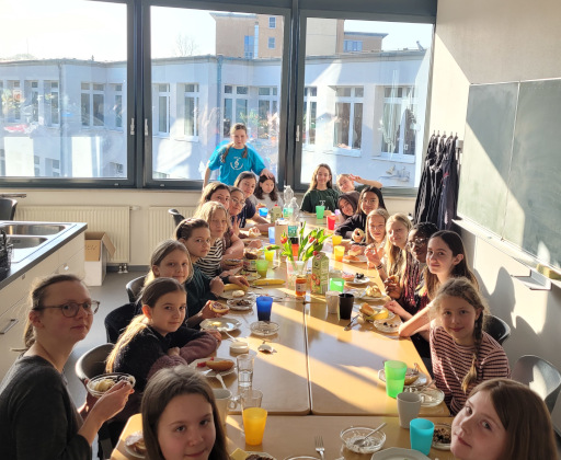 Die Chor AG alleine zu Haus…