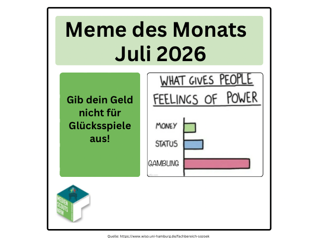 Meme des Monats Juli