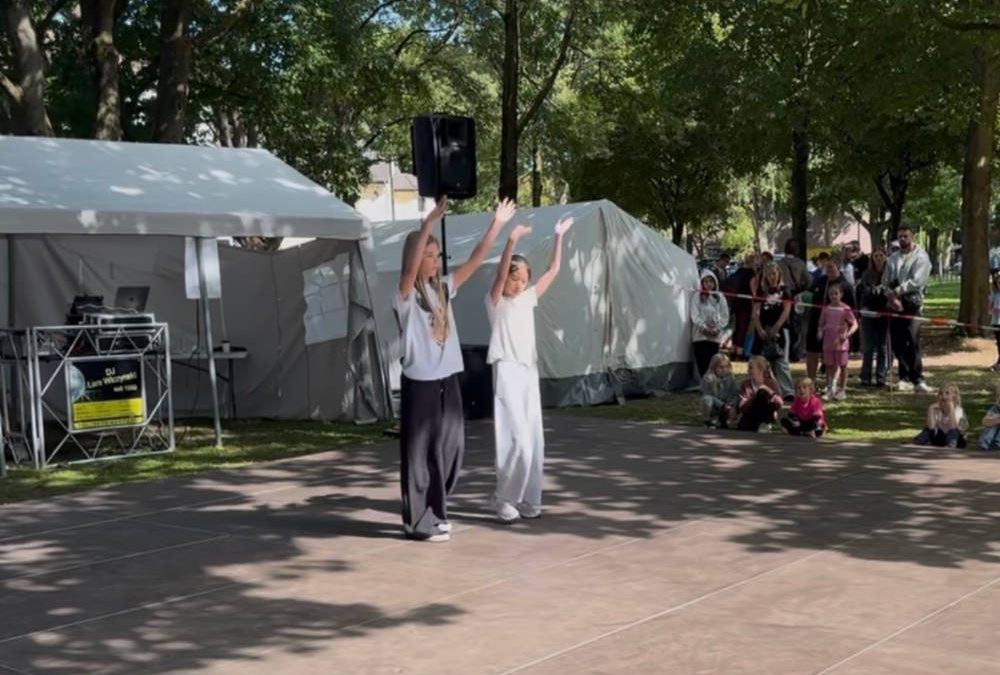 Zwei Reismannschülerinnen begeistern beim Internationalen Spielfest