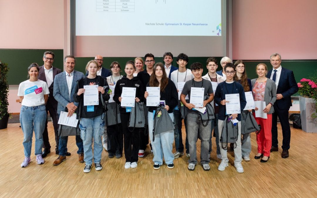 Förderpreis der Wirtschaft: Elf Reismann-Schülerinnen und Schüler ausgezeichnet